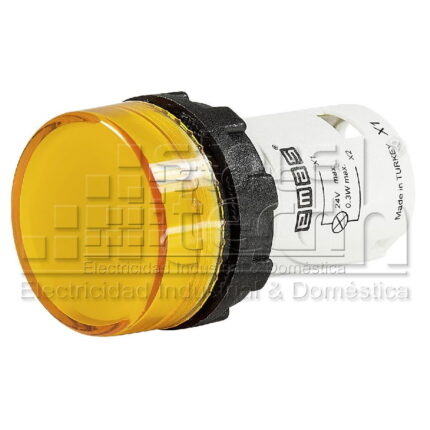 LAMPARA COMPACTA AMARILLA 230VAC