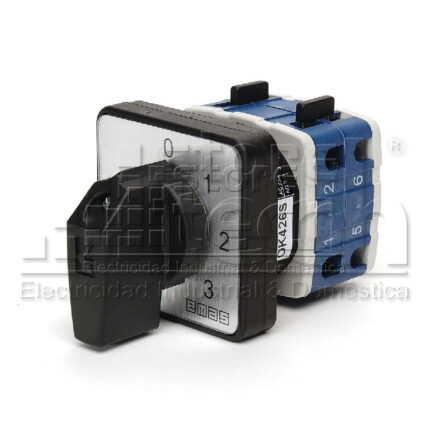 PSA010OK426S EMAS - INTERRUPTOR DE LEVAS 4X10A DE 4 POSICIONES