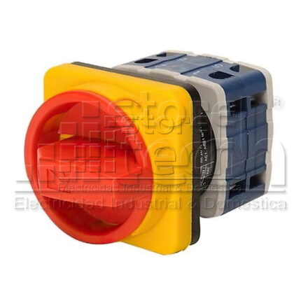 PSA016AK341E EMAS - INTERRUPTOR DE LEVAS DE SEGURIDAD 3X16A DE 2 POSICIONES