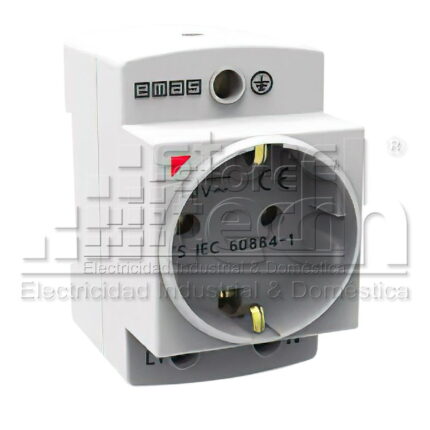 CAJA ADOSABLE PARA SHUKO VISIBLE PARA RIEL DIN