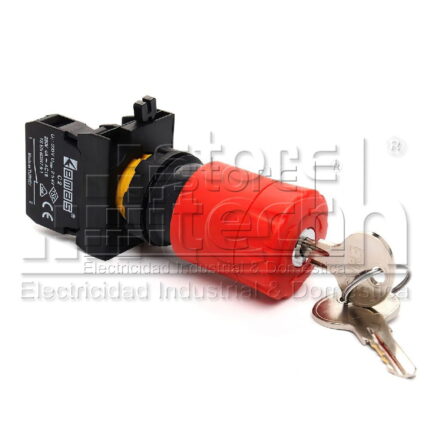 PARADA DE EMERGENCIA MODULAR 30MM ACCIONADOS CON LLAVE CP200EA30