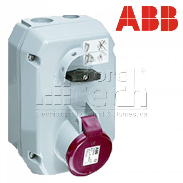 tomas multiples metalicas abb ip44