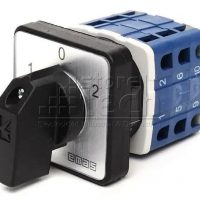 PSA025MS334S EMAS - INTERRUPTOR ROTATIVO 25A 3 POLOS INVERSOR DE MARCHA