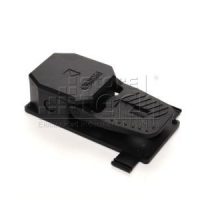 PDNS11BX10 - EMAS PEDAL SIMPLE DE PLASTICO SIN PROTECCION NEGRO